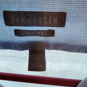 Men's Sky Blue Stripped Dress Shirt